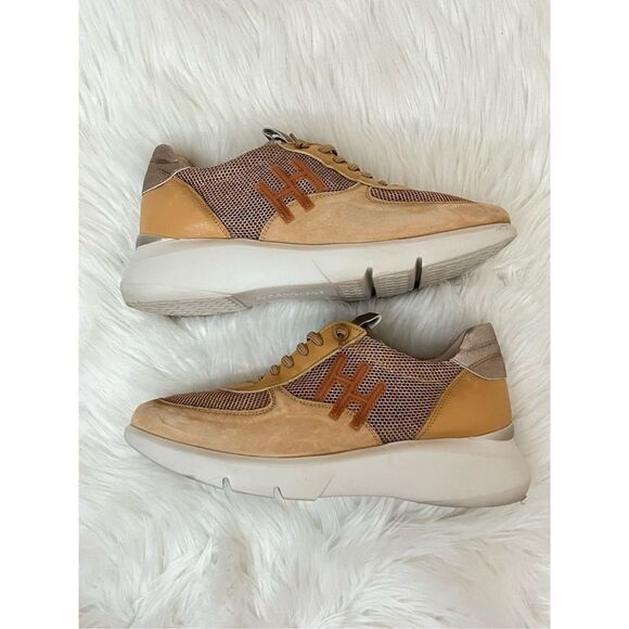 Hispanitas Telma Melbourne Soho Camel Antique Menorcan Sneakers 41/10 - Picture 1 of 8